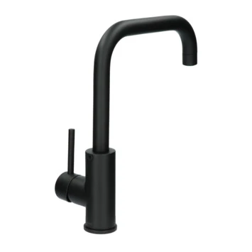 Handson keukenkraan Olivier met hendel mat zwart Handson Keukenkraan Olivier Met Hendel Mat Zwart -Badkamerwinkel Voor Thuis 123 6583