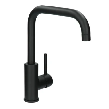 Handson keukenkraan Olivier met hendel mat zwart Handson Keukenkraan Olivier Met Hendel Mat Zwart -Badkamerwinkel Voor Thuis 123 6585