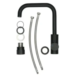 Handson Keukenkraan Olivier Met Hendel Mat Zwart 11 Handson Keukenkraan Olivier Met Hendel Mat Zwart -Badkamerwinkel Voor Thuis 123 6590