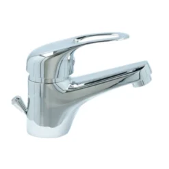 Handson Wastafelkraan Ralph Met Waste Chroom -Badkamerwinkel Voor Thuis 123 6612