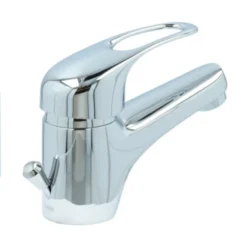 Handson Wastafelkraan Ralph Met Waste Chroom -Badkamerwinkel Voor Thuis 123 6616