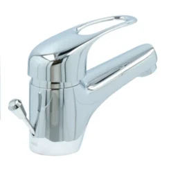 Handson Wastafelkraan Ralph Met Waste Chroom -Badkamerwinkel Voor Thuis 123 6617