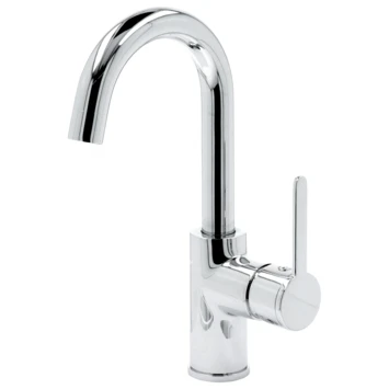 Atlantic wastafelkraan Micah met hendel Chroom Atlantic Wastafelkraan Micah Met Hendel Chroom -Badkamerwinkel Voor Thuis 123 6636