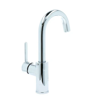 Atlantic wastafelkraan Micah met hendel Chroom Atlantic Wastafelkraan Micah Met Hendel Chroom -Badkamerwinkel Voor Thuis 123 6640