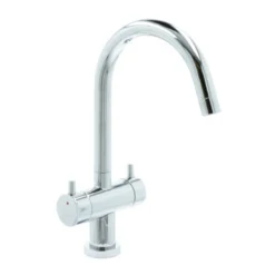 Atlantic Keukenkraan Adrian 2-knops Chroom -Badkamerwinkel Voor Thuis 123 6655