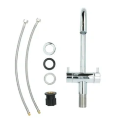 Atlantic Keukenkraan Adrian 2-knops Chroom -Badkamerwinkel Voor Thuis 123 6657