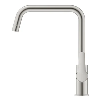 Grohe keukenkraan Start hoge U-uitloop QuickFix supersteel (RVS look) Grohe Keukenkraan Start Hoge U-uitloop QuickFix Supersteel (RVS Look) -Badkamerwinkel Voor Thuis 123 6661