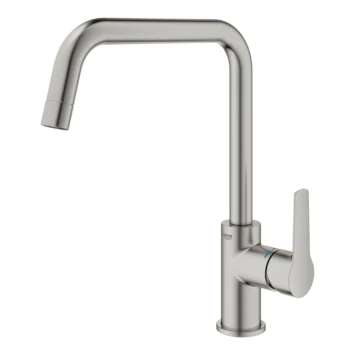 Grohe keukenkraan Start hoge U-uitloop QuickFix supersteel (RVS look) Grohe Keukenkraan Start Hoge U-uitloop QuickFix Supersteel (RVS Look) -Badkamerwinkel Voor Thuis 123 6663