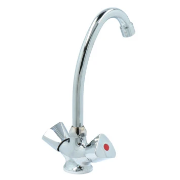 OK Keukenkraan 2-knops Chroom OK Keukenkraan 2-knops Chroom -Badkamerwinkel Voor Thuis 123 6681