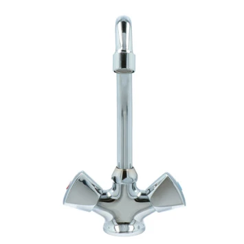 OK Keukenkraan 2-knops Chroom OK Keukenkraan 2-knops Chroom -Badkamerwinkel Voor Thuis 123 6684