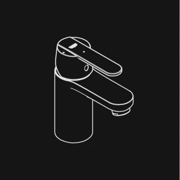 GROHE wastafelkraan Get S-size met hendel en afvoerplug Chroom GROHE Wastafelkraan Get S-size Met Hendel En Afvoerplug Chroom -Badkamerwinkel Voor Thuis 123 6689