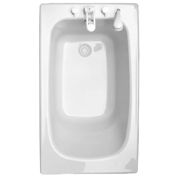 Allibert Flavis plaatsbesparend bad 120x70 cm Allibert Flavis Plaatsbesparend Bad 120x70 Cm -Badkamerwinkel Voor Thuis 123 67