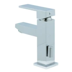 Aqualino Wastafelkraan Panaro Met Hendel En Waste Chroom 2 Aqualino Wastafelkraan Panaro Met Hendel En Waste Chroom -Badkamerwinkel Voor Thuis 123 6720