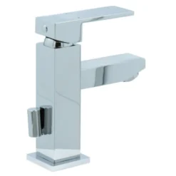 Aqualino Wastafelkraan Panaro Met Hendel En Waste Chroom 9 Aqualino Wastafelkraan Panaro Met Hendel En Waste Chroom -Badkamerwinkel Voor Thuis 123 6727