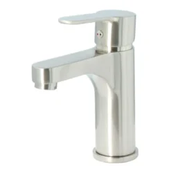 Atlantic Wastafelkraan Parker Met Hendel RVS