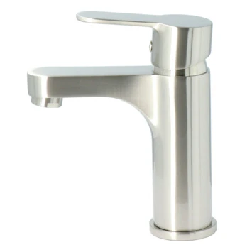 Atlantic wastafelkraan Parker met hendel RVS Atlantic Wastafelkraan Parker Met Hendel RVS -Badkamerwinkel Voor Thuis 123 6746