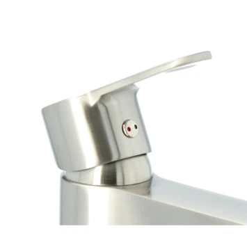 Atlantic wastafelkraan Parker met hendel RVS Atlantic Wastafelkraan Parker Met Hendel RVS -Badkamerwinkel Voor Thuis 123 6754