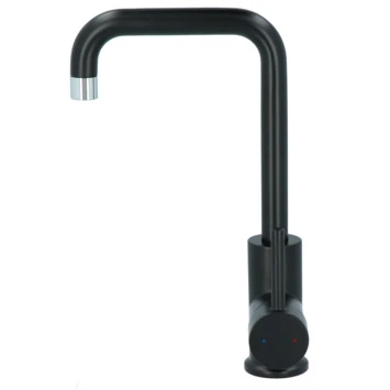 Absolut wastafelkraan Haiti met hendel en pop-up afvoerplug Zwart Absolut Wastafelkraan Haiti Met Hendel En Pop-up Afvoerplug Zwart -Badkamerwinkel Voor Thuis 123 6771