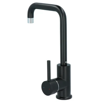 Absolut wastafelkraan Haiti met hendel en pop-up afvoerplug Zwart Absolut Wastafelkraan Haiti Met Hendel En Pop-up Afvoerplug Zwart -Badkamerwinkel Voor Thuis 123 6772