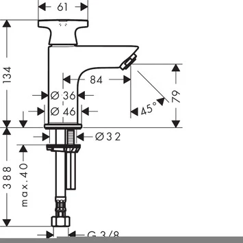 hansgrohe fonteinkraan Logis Classic Chroom Hansgrohe Fonteinkraan Logis Classic Chroom -Badkamerwinkel Voor Thuis 123 6801