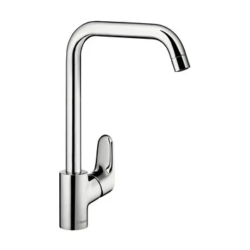 Hansgrohe Keukenkraan Ecos L met Hendel Chroom Hansgrohe Keukenkraan Ecos L Met Hendel Chroom -Badkamerwinkel Voor Thuis 123 6802