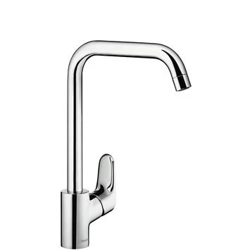 Hansgrohe Keukenkraan Ecos L met Hendel Chroom Hansgrohe Keukenkraan Ecos L Met Hendel Chroom -Badkamerwinkel Voor Thuis 123 6805