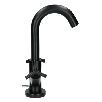 Absolut wastafelkraan Post 2-knops Zwart Absolut Wastafelkraan Post 2-knops Zwart -Badkamerwinkel Voor Thuis 123 6822