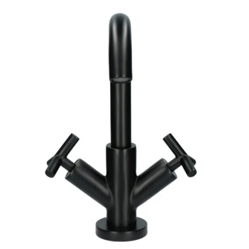 Absolut wastafelkraan Post 2-knops Zwart Absolut Wastafelkraan Post 2-knops Zwart -Badkamerwinkel Voor Thuis 123 6824