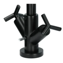 Absolut Wastafelkraan Post 2-knops Zwart 10 Absolut Wastafelkraan Post 2-knops Zwart -Badkamerwinkel Voor Thuis 123 6827