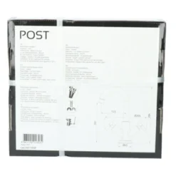 Absolut Wastafelkraan Post 2-knops Zwart 13 Absolut Wastafelkraan Post 2-knops Zwart -Badkamerwinkel Voor Thuis 123 6830