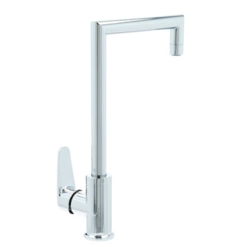 Absolut keukenkraan Fasso met hendel Chroom Absolut Keukenkraan Fasso Met Hendel Chroom -Badkamerwinkel Voor Thuis 123 6839