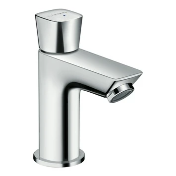 Hansgrohe Fonteinkraan MyCube Pillar Tap met Draaiknop Chroom Hansgrohe Fonteinkraan MyCube Pillar Tap Met Draaiknop Chroom -Badkamerwinkel Voor Thuis 123 6849