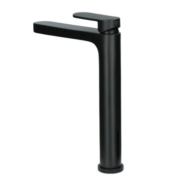 Absolut wastafelkraan Iode hoge uitloop met hendel en waste Zwart Absolut Wastafelkraan Iode Hoge Uitloop Met Hendel En Waste Zwart -Badkamerwinkel Voor Thuis 123 6855