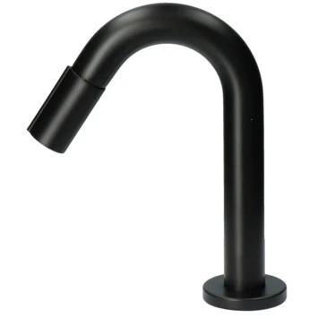 Atlantic fonteinkraan Scott met draaiknop Zwart Atlantic Fonteinkraan Scott Met Draaiknop Zwart -Badkamerwinkel Voor Thuis 123 6865