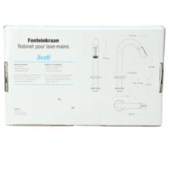 Atlantic Fonteinkraan Scott Met Draaiknop Zwart 10 Atlantic Fonteinkraan Scott Met Draaiknop Zwart -Badkamerwinkel Voor Thuis 123 6874