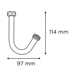 Tiger Stijgpijp Chroom 3 Tiger Stijgpijp Chroom -Badkamerwinkel Voor Thuis 123 6897
