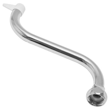 Sanivesk Kraanuitloop voor Geiser 17cm Chroom Sanivesk Kraanuitloop Voor Geiser 17cm Chroom -Badkamerwinkel Voor Thuis 123 6902