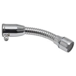 Sanivesk Kraanslang Universeel + Slangklem Chroom