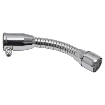 Sanivesk Kraanslang Universeel + Slangklem Chroom Sanivesk Kraanslang Universeel + Slangklem Chroom -Badkamerwinkel Voor Thuis 123 6903