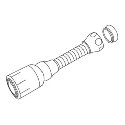 Tiger Keukenkraanslang Douche M22/M24 Waterbesparend -Badkamerwinkel Voor Thuis 123 6913