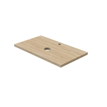 Tiger Maryport Badkamermeubelset 80 cm Mat zwart met licht eiken houten wasblad, keramische opzetkom en matzwarte grepen Tiger Maryport Badkamermeubelset 80 Cm Mat Zwart Met Licht Eiken Houten Wasblad, Keramische Opzetkom En Matzwarte Grepen -Badkamerwinkel Voor Thuis 123 694