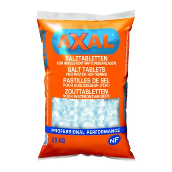 Axal Zouttabletten voor Waterontharder 25 kg Axal Zouttabletten Voor Waterontharder 25 Kg -Badkamerwinkel Voor Thuis 123 6960