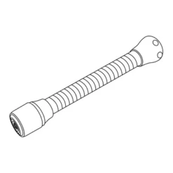 Tiger Splash Kraanslang Supreme Met Waterbesparende Keukendouche En Kogelgewricht 1/2" 2 Tiger Splash Kraanslang Supreme Met Waterbesparende Keukendouche En Kogelgewricht 1/2" -Badkamerwinkel Voor Thuis 123 6966