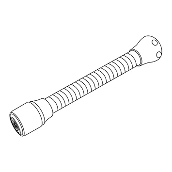 Tiger Splash kraanslang Supreme met waterbesparende keukendouche en kogelgewricht 1/2" Tiger Splash Kraanslang Supreme Met Waterbesparende Keukendouche En Kogelgewricht 1/2" -Badkamerwinkel Voor Thuis 123 6966