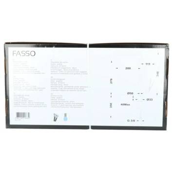 Absolut keukenkraan Fasso met hendel Grafiet Absolut Keukenkraan Fasso Met Hendel Grafiet -Badkamerwinkel Voor Thuis 123 6997