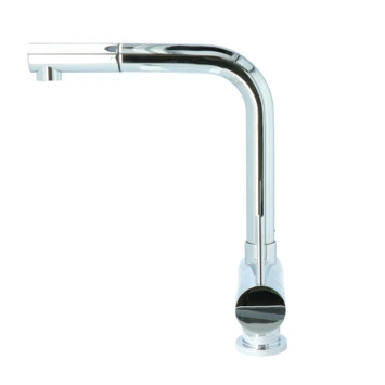 Atlantic keukenkraan Stephen met hendel en uittrekbare sproeikop Chroom Atlantic Keukenkraan Stephen Met Hendel En Uittrekbare Sproeikop Chroom -Badkamerwinkel Voor Thuis 123 7015