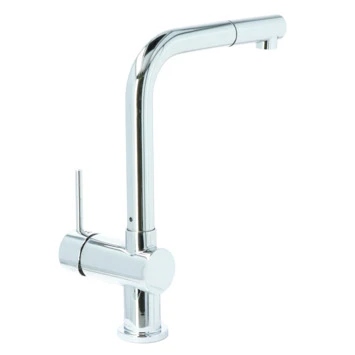 Atlantic keukenkraan Stephen met hendel en uittrekbare sproeikop Chroom Atlantic Keukenkraan Stephen Met Hendel En Uittrekbare Sproeikop Chroom -Badkamerwinkel Voor Thuis 123 7018