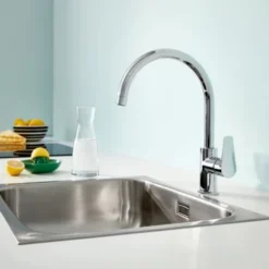 Grohe Start Edge Keukenkraan Chroom 2 Grohe Start Edge Keukenkraan Chroom -Badkamerwinkel Voor Thuis 123 7030