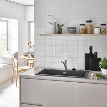 Grohe Quickfix keukenkraan Start lage uitloop chroom Grohe Quickfix Keukenkraan Start Lage Uitloop Chroom -Badkamerwinkel Voor Thuis 123 7041