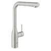 Grohe Colours Keukenkraan Essence New RVS Met Uittrekbare Mousseur